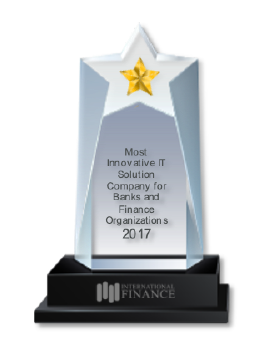 Most Innovative IT solution company for banks & finance organizations 2017